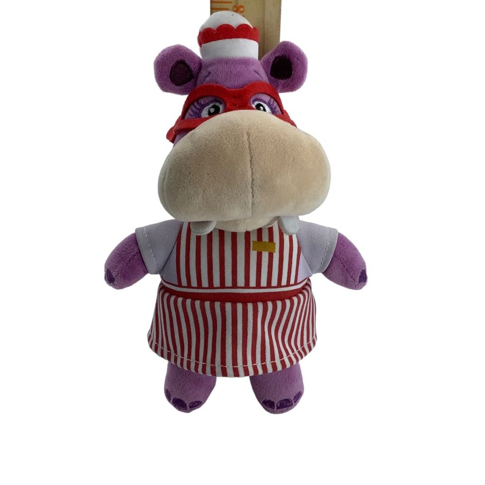 The Disney Store Doc McStuffins Hallie Hippo Plush Stuffed Animal‎ Toy 8"